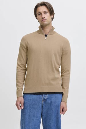 gebreide trui beige