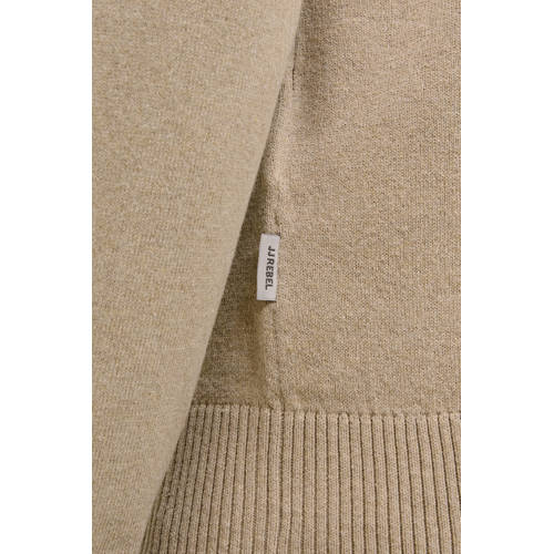 JJ REBEL gebreide trui beige afbeelding