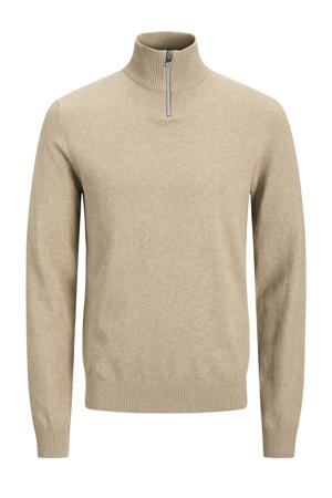 gebreide trui beige