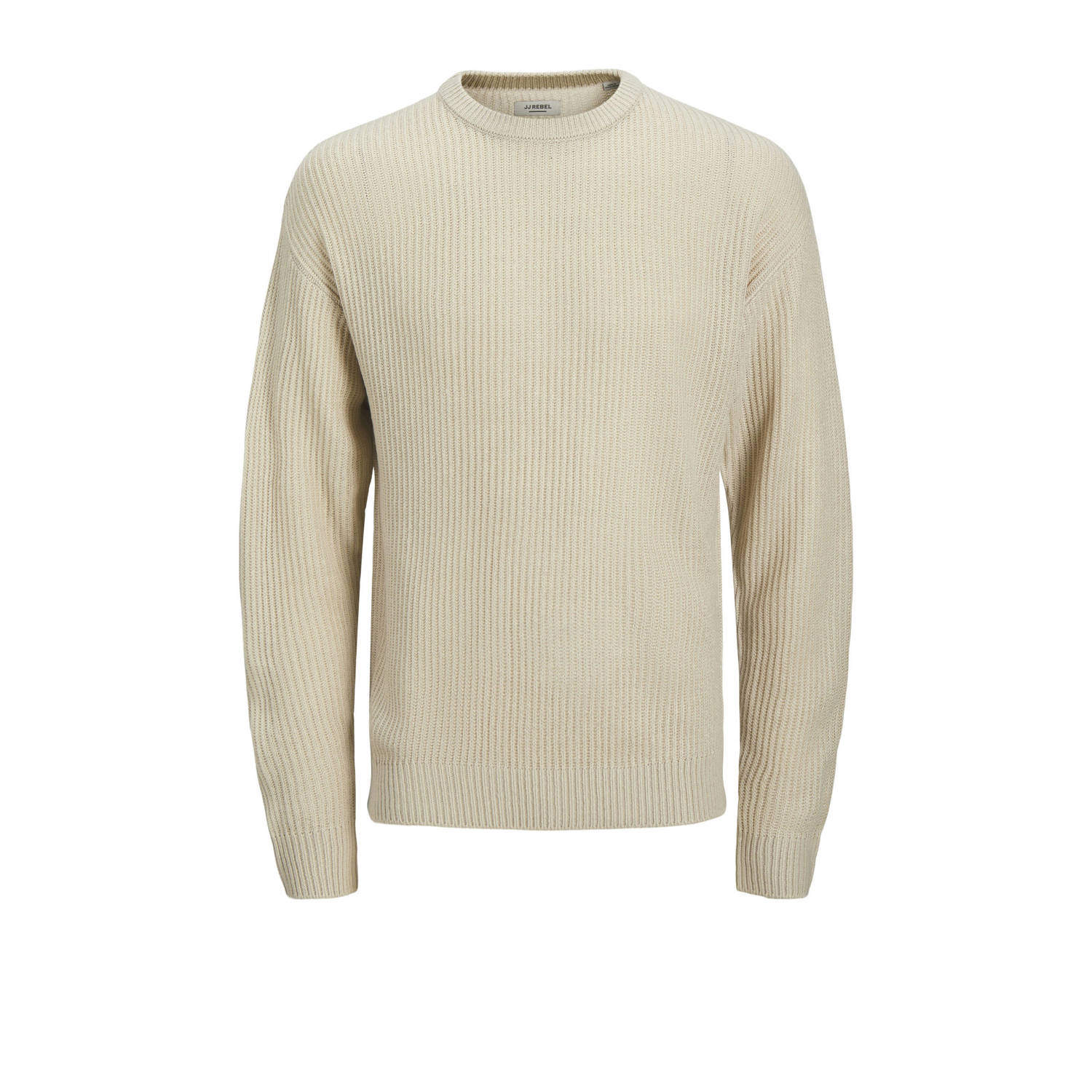 JJ REBEL gebreide trui beige