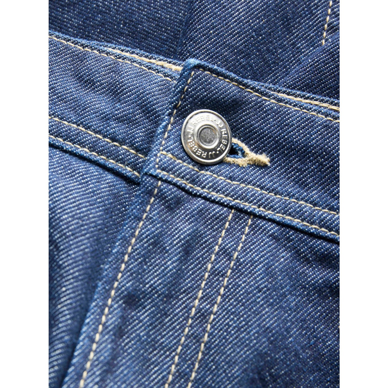 JJ REBEL JREBRYAN JJCRAFT relaxed loose fit jeans blue denim