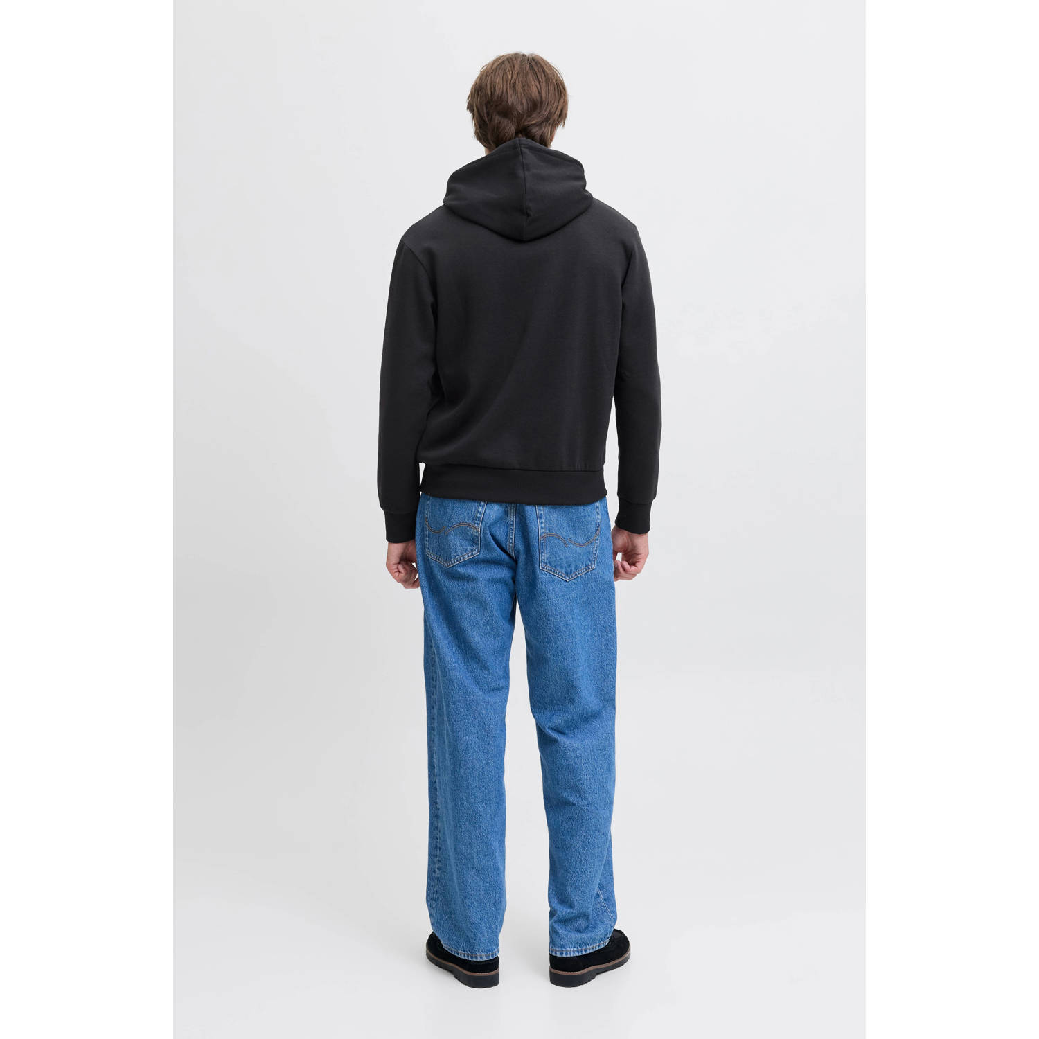 JJ REBEL hoodie zwart