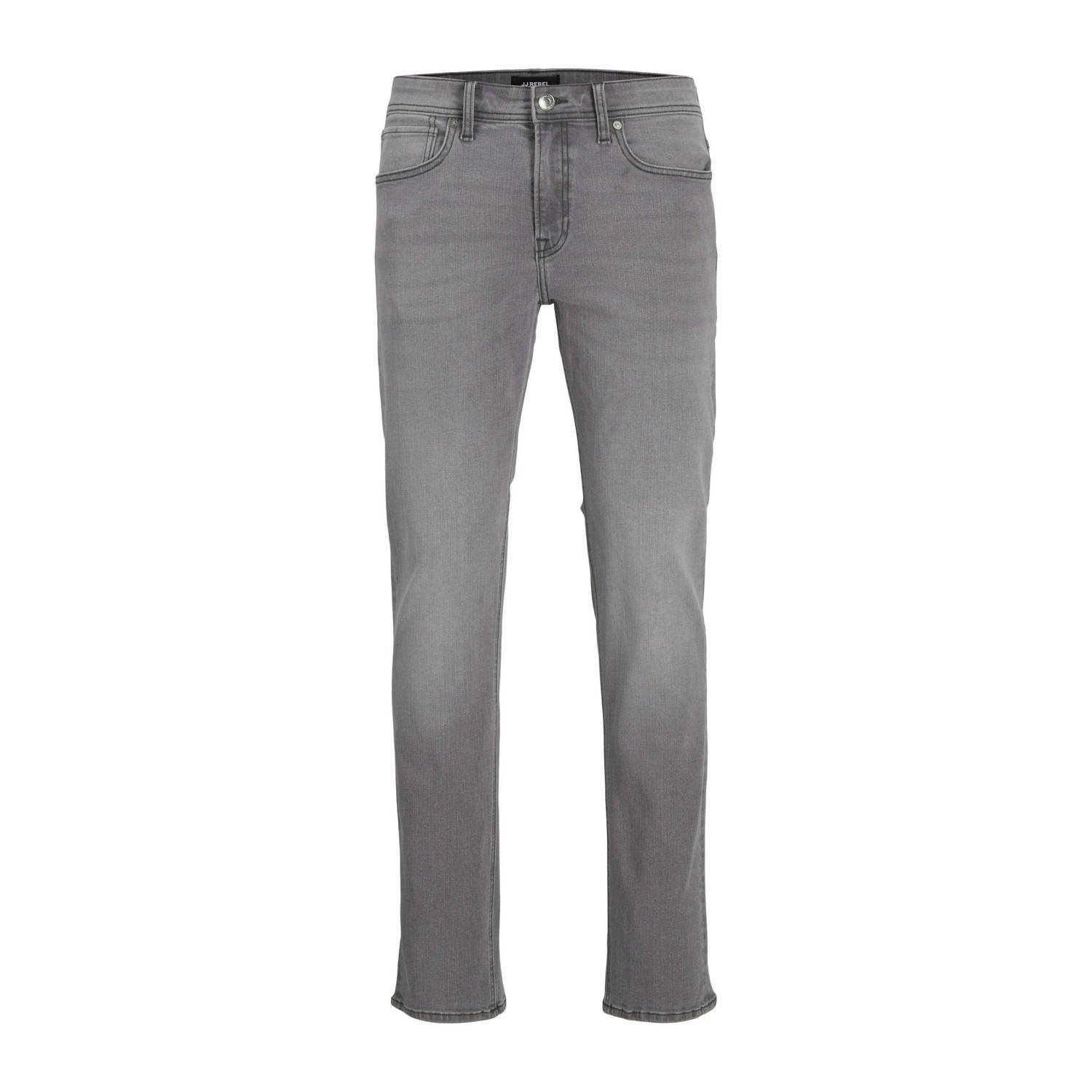 JJ REBEL JREBADAM JJCRAFT tapered jeans grey denim