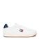 Tommy Jeans Archive '98 leren sneakers ecru