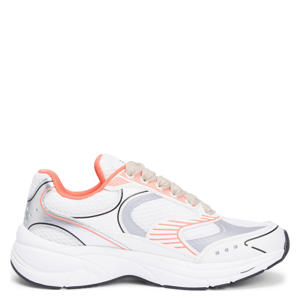 Archive '25 chunky sneakers wit/oranje