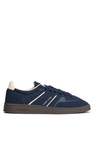 The Greenwich Edge+ suède sneakers donkerblauw