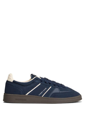 The Greenwich Edge+ suède sneakers donkerblauw