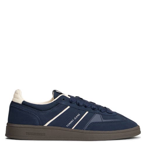 Tommy Jeans The Greenwich Edge+ suède sneakers donkerblauw afbeelding