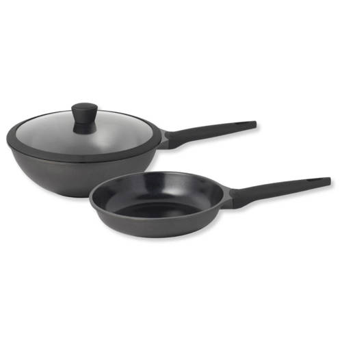 Sola Pannenset Ceramic Deluxe - Koekenpan ø 28 cm en Sola Wokpan ø 30 cm afbeelding