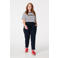 MS Mode T-shirt blauw