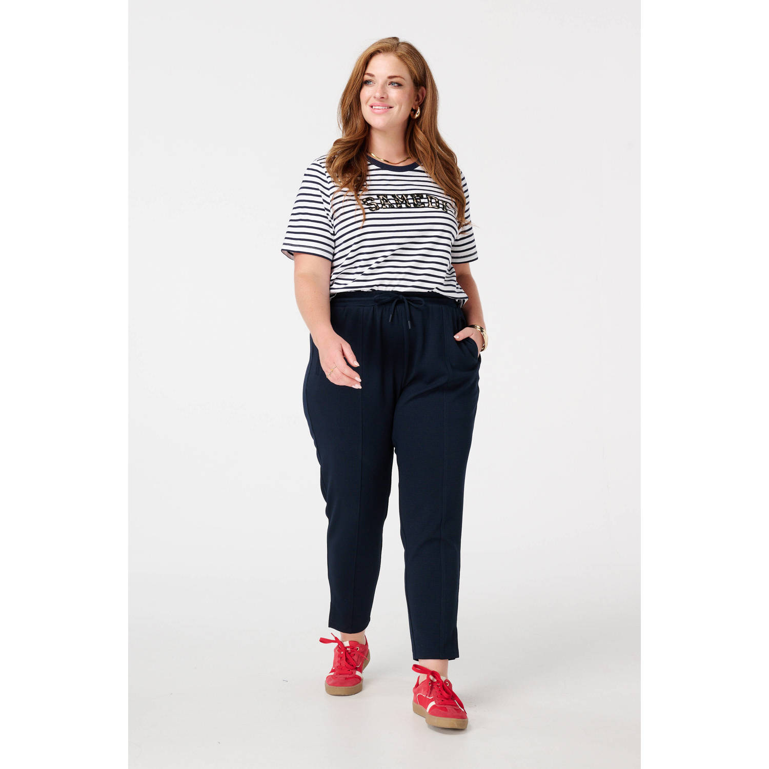MS Mode T-shirt blauw