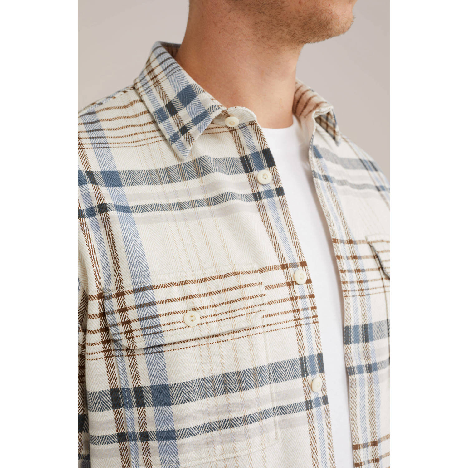 WE Fashion overshirt beige