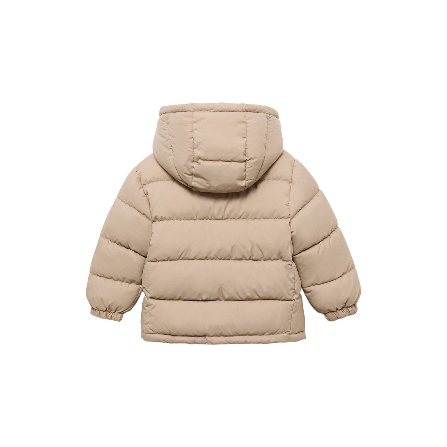 Mango Kids gewatteerde jas winter beige