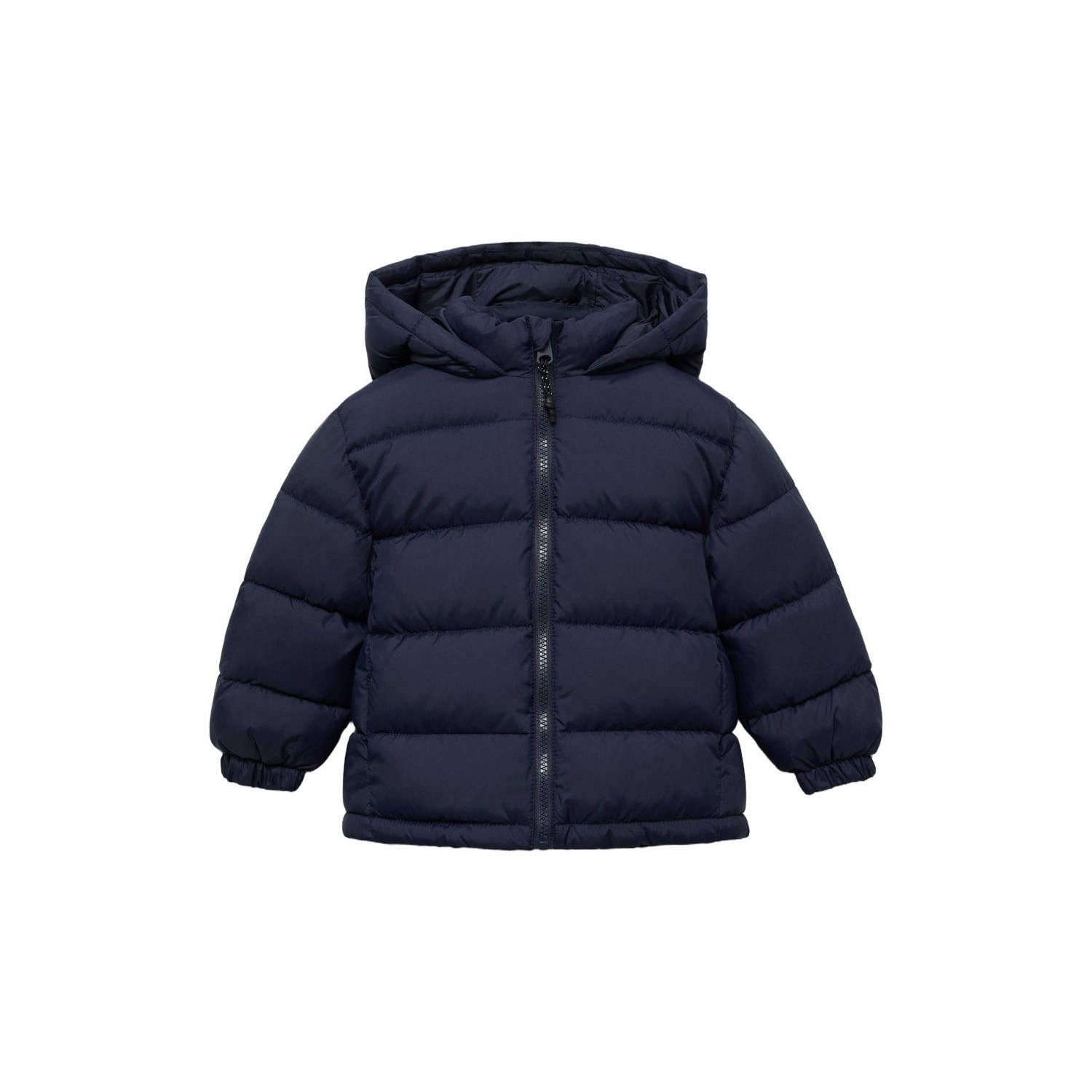 Mango Kids gewatteerde jas winter marine