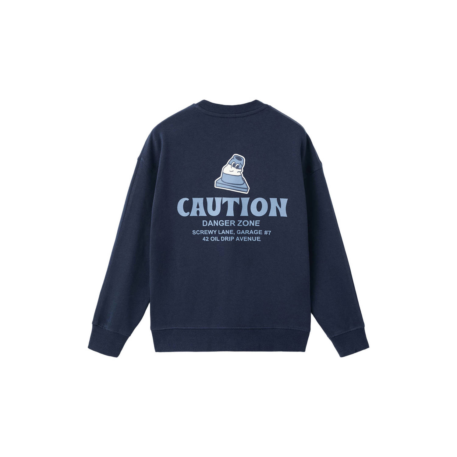 Mango Kids sweater donkerblauw