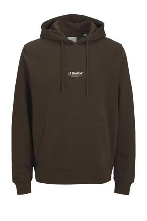 hoodie donkerbruin