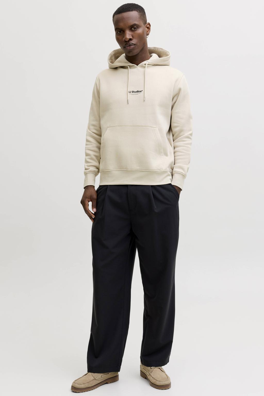 JACK & JONES ESSENTIALS hoodie beige