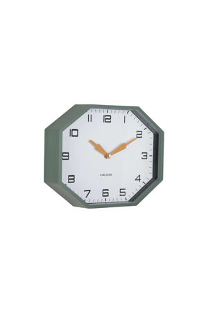 wandklok Modern Factory Octagon