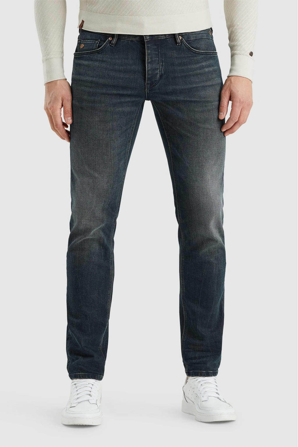 Cast Iron RISER slim fit jeans earth blue jeans | wehkamp