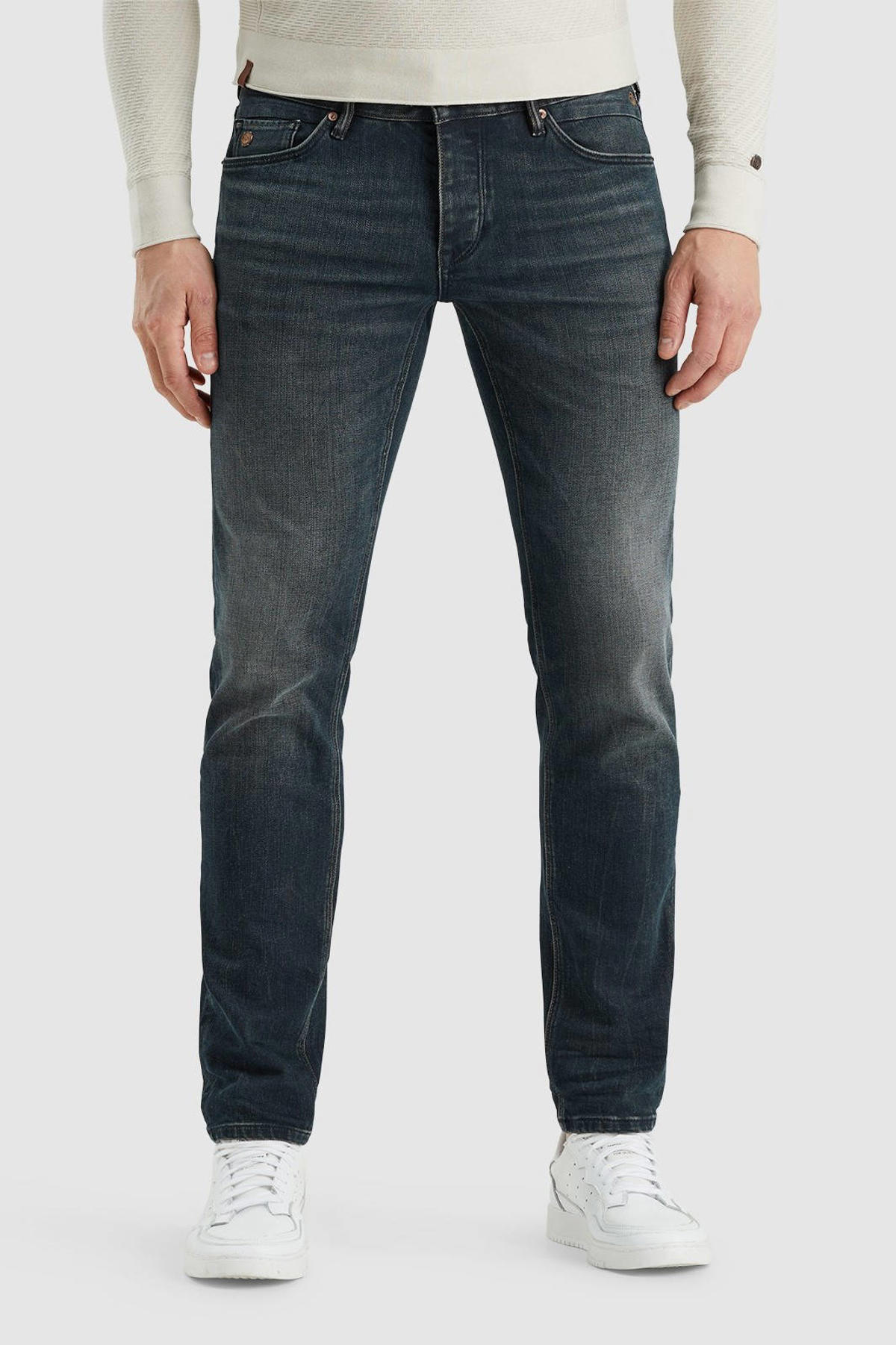 Cast Iron RISER slim fit jeans earth blue jeans | wehkamp