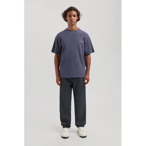 Dstrezzed loose T-shirt donkerpaars afbeelding