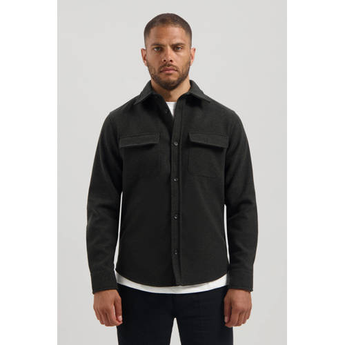 Dstrezzed overshirt donkerbruin afbeelding