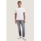 Dstrezzed regular T-shirt wit