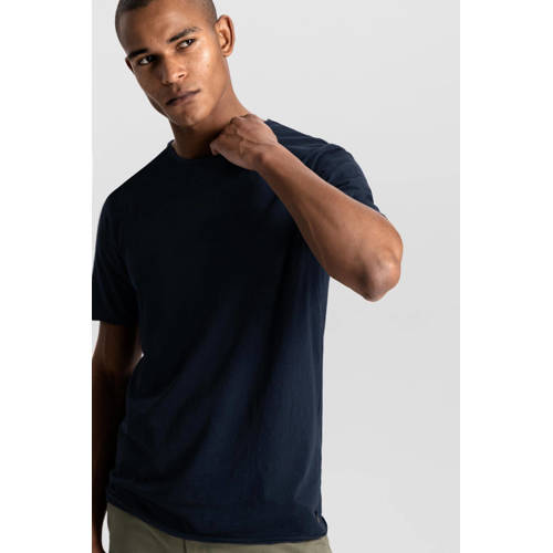 Dstrezzed regular T-shirt donkerblauw afbeelding
