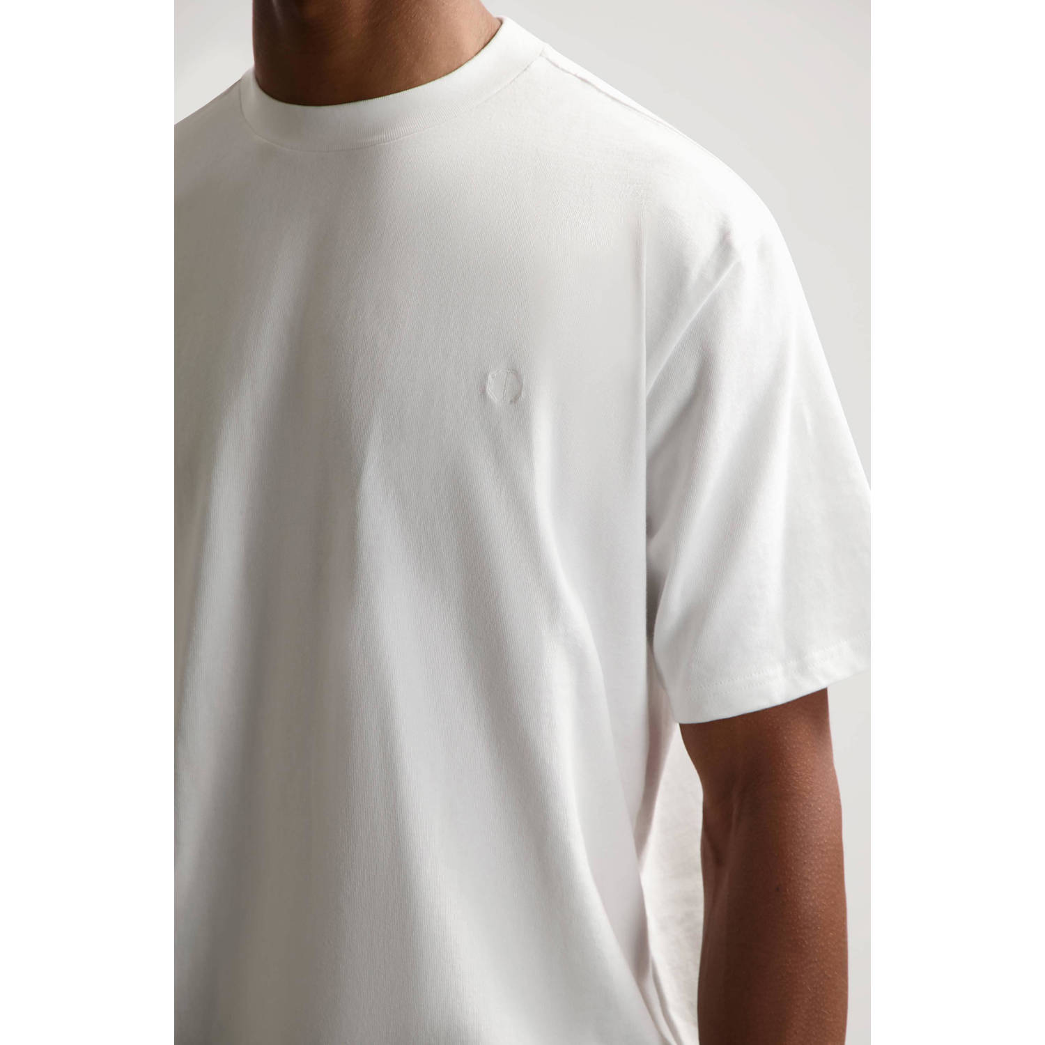 Dstrezzed loose T-shirt wit
