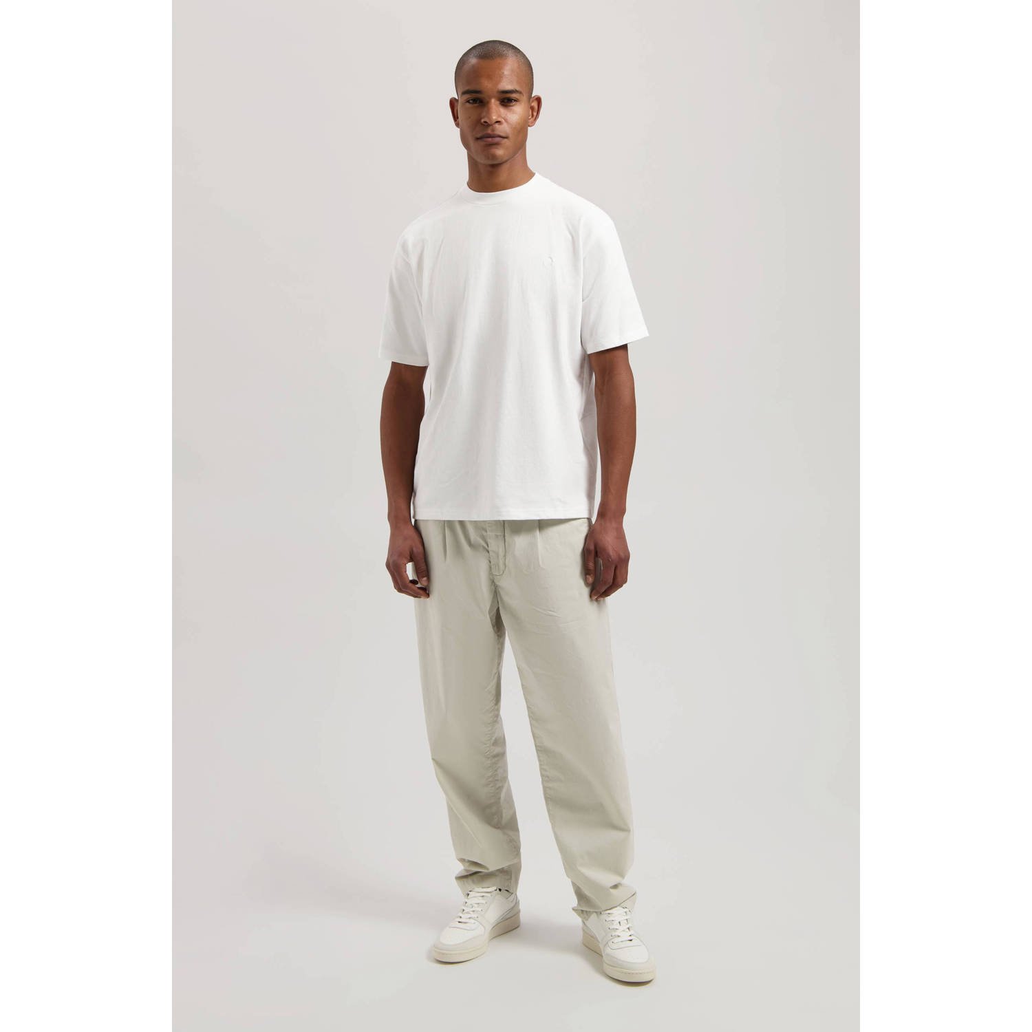 Dstrezzed loose T-shirt wit