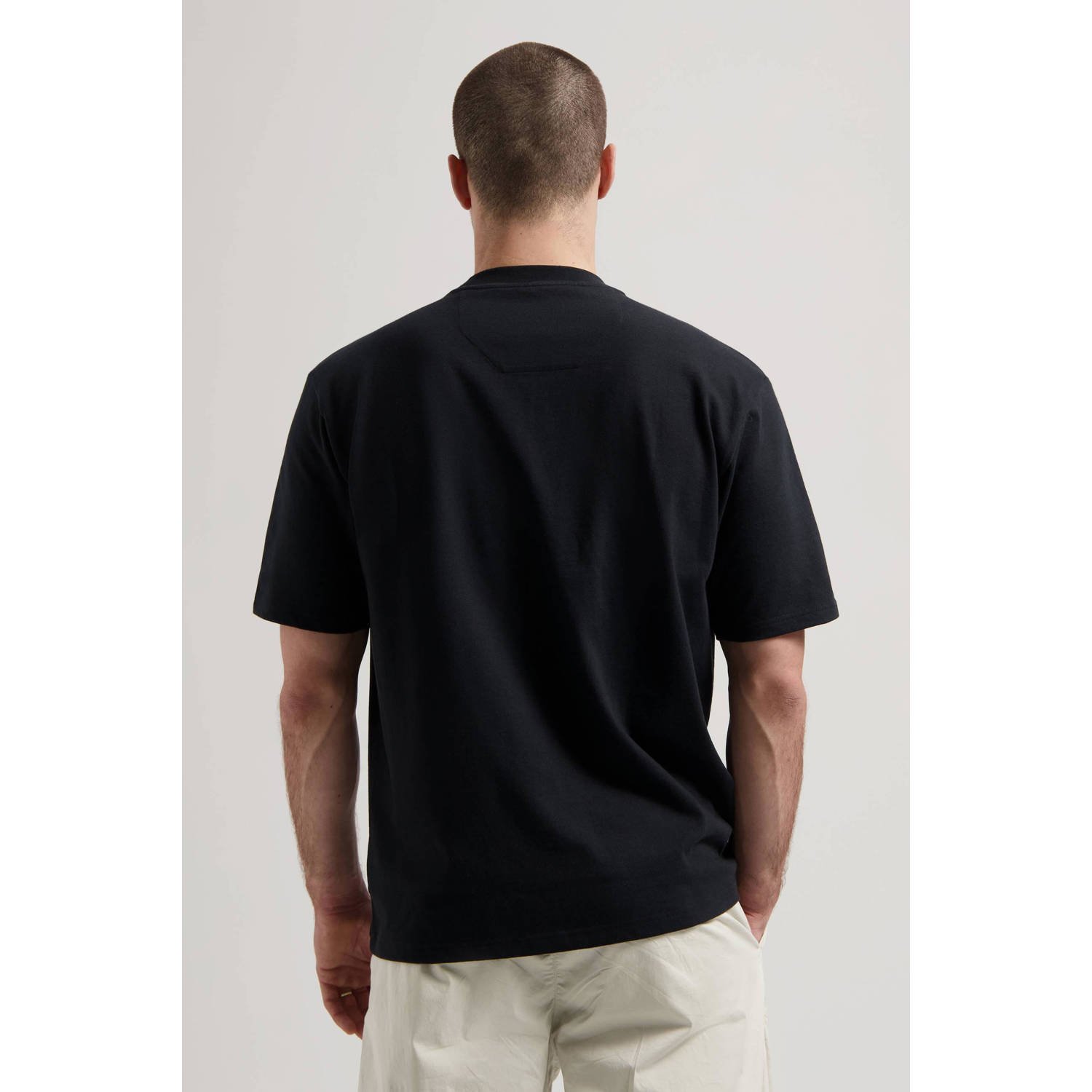 Dstrezzed loose T-shirt zwart