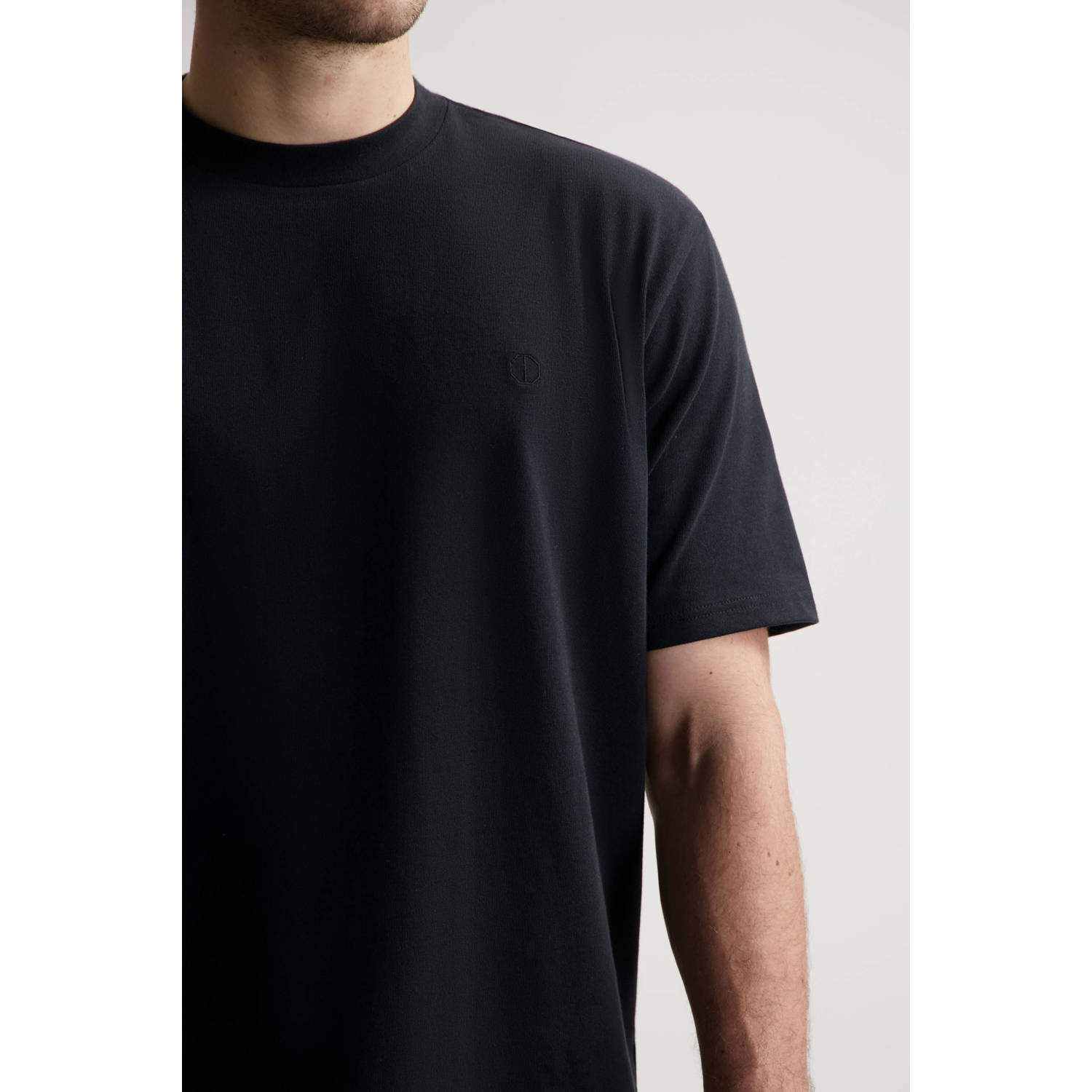Dstrezzed loose T-shirt zwart
