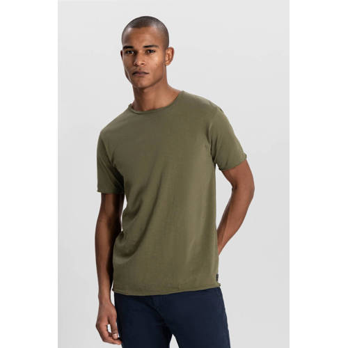 Dstrezzed regular T-shirt donkergroen afbeelding
