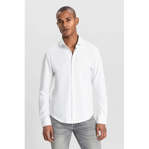 Dstrezzed casual overhemd jersey wit afbeelding