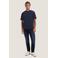 Dstrezzed loose T-shirt donkerblauw