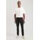 Dstrezzed tapered casual broek zwart