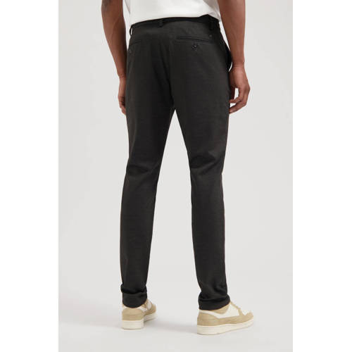 Dstrezzed tapered casual broek zwart afbeelding