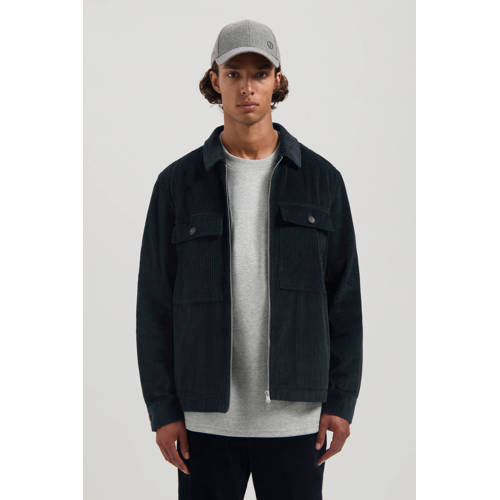 Dstrezzed overshirt donkerblauw afbeelding