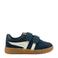 Gola Hawk Strap leren suède sneakers - donkerblauw/wit