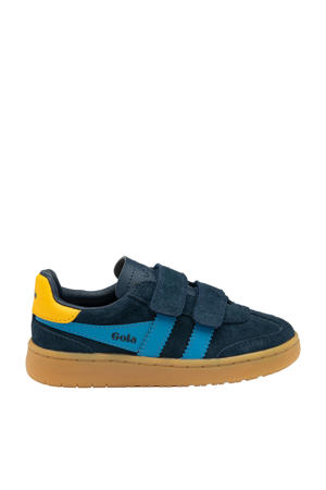 Viper Strap suède sneakers donkerblauw