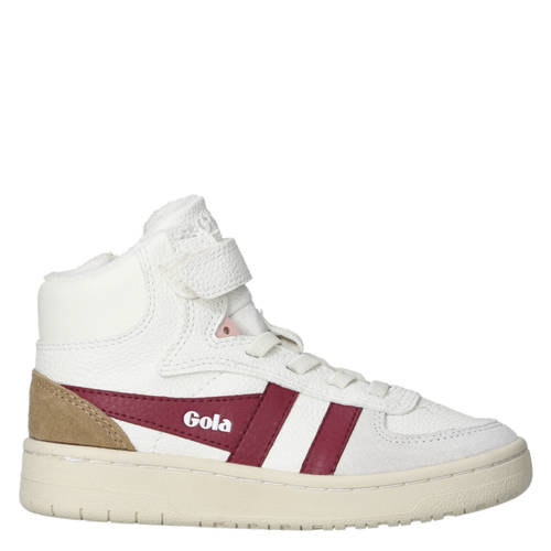 Gola Talon leren sneakers wit/roze afbeelding