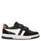 Gola leren sneakers zwart/wit/oranje