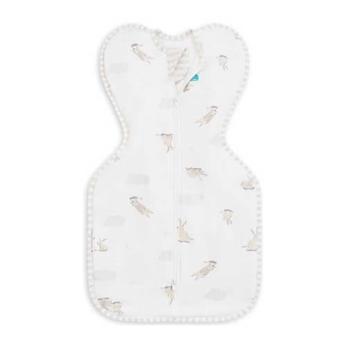 Love to Dream inbakerslaapzak Fase 1 Swaddle Up ORIGINAL Cloud Bunnies ecru afbeelding