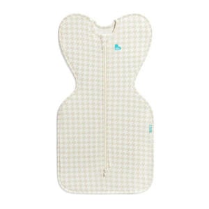 inbakerslaapzak Fase 1 Swaddle Up ORIGINAL Pied de Poule ecru