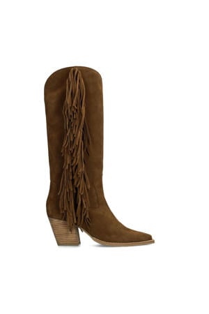 suède cowboylaarzen bruin