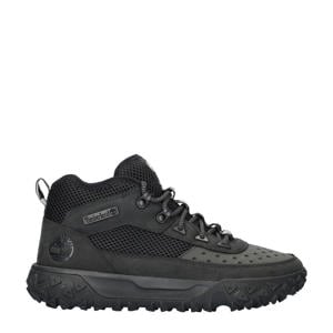 Green Stride Motion 6 nubuck sneakers zwart