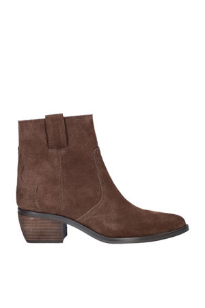 suède cowboylaarzen bruin