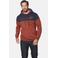Jan Vanderstorm +FIT Collectie hoodie JERRES Plus Size Brique