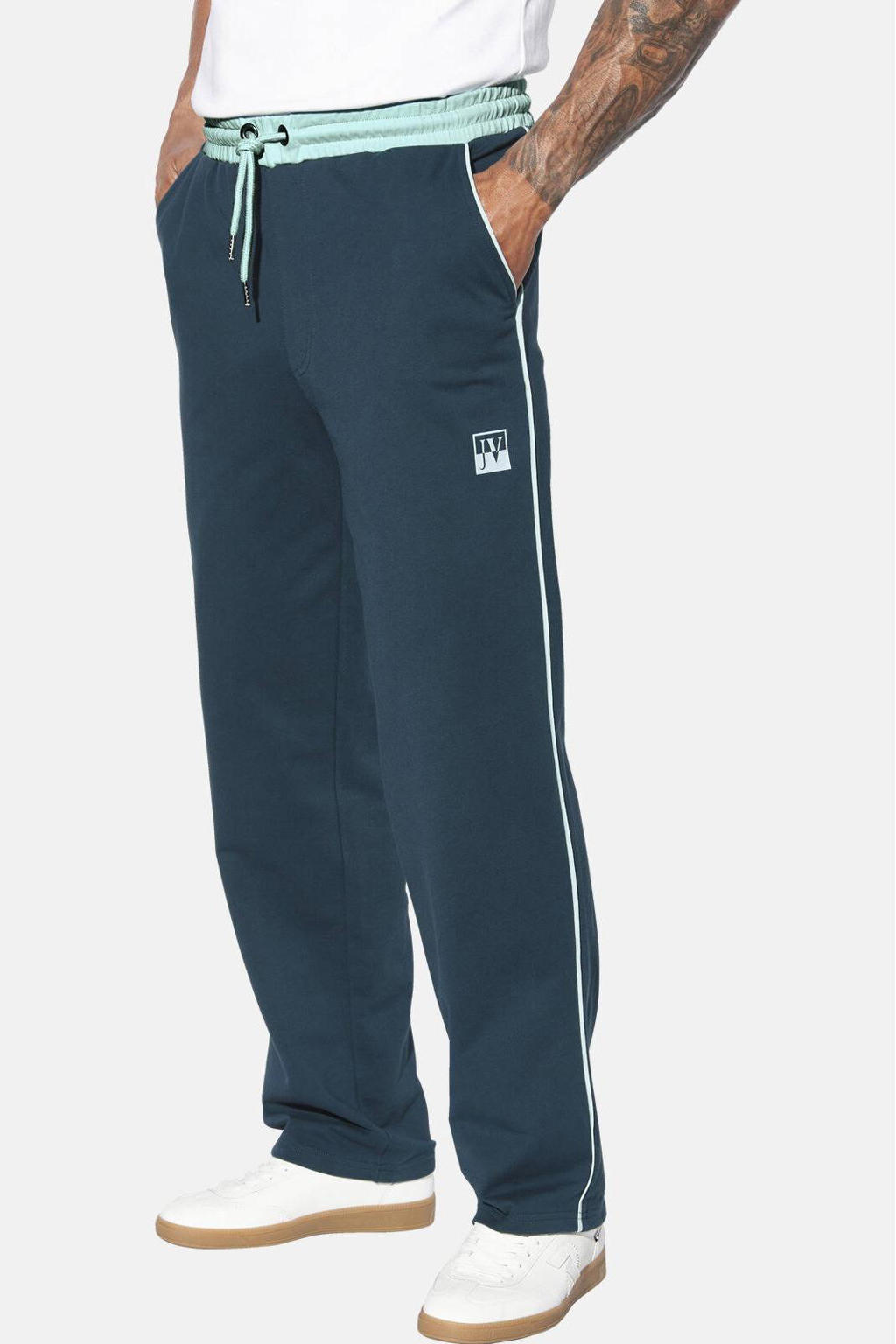 Jan Vanderstorm loose joggingbroek petrol