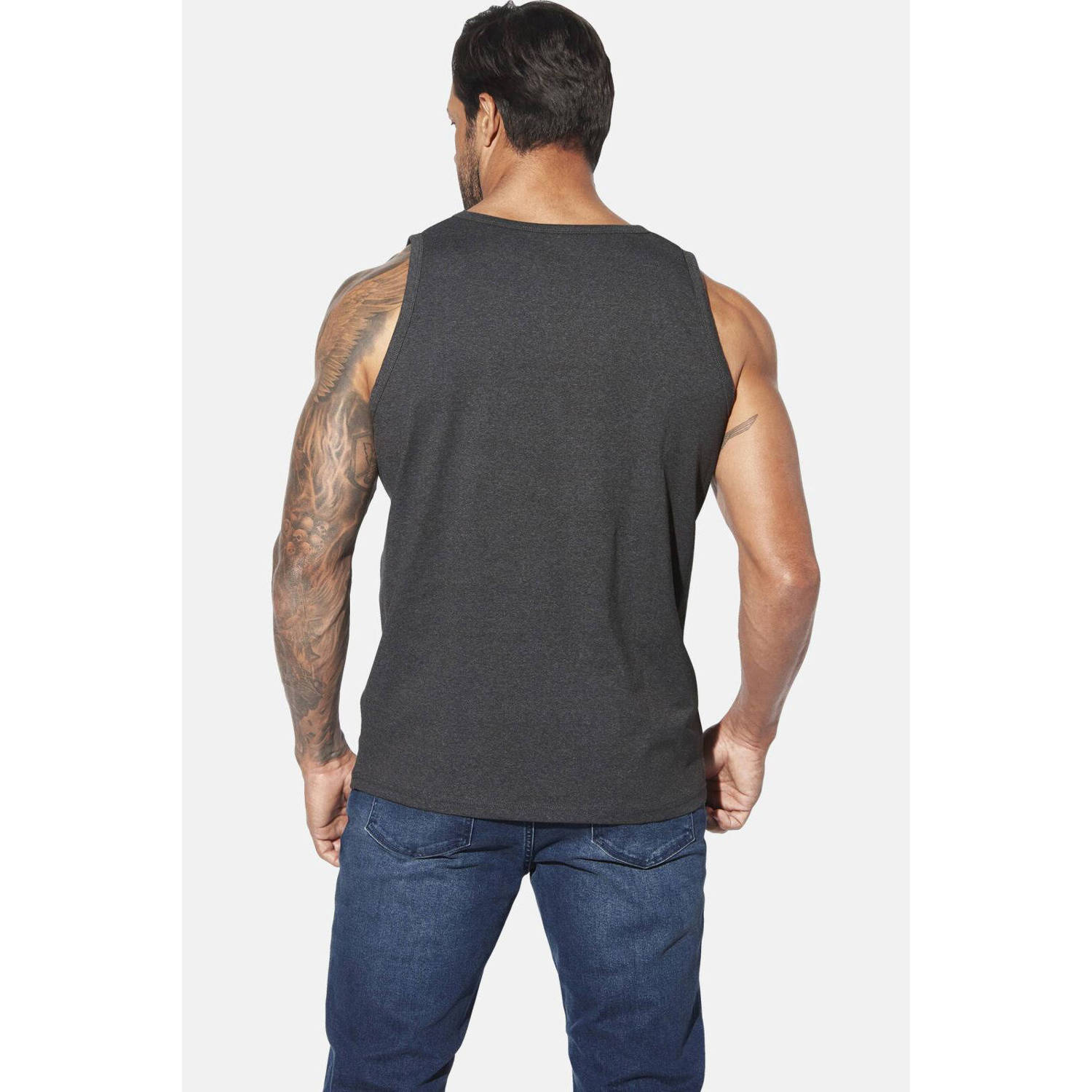 Jan Vanderstorm tanktop grijs